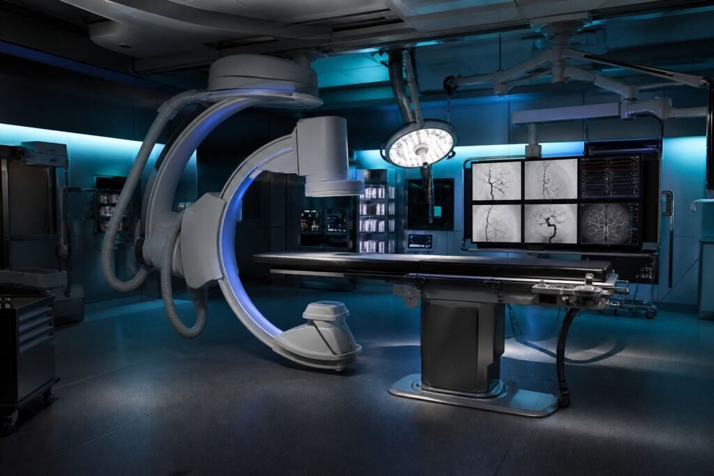 GE HealthCare Allia IGS 5 — ანგიოგრაფიული და ჰიბრიდული საოპერაციო სისტემა